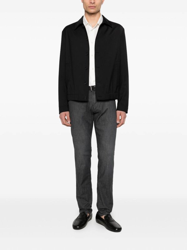 EMPORIO ARMANI: ストレートジーンズ online - ストレートジーンズ - グレー