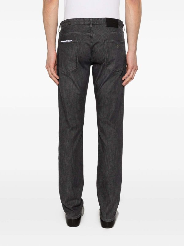 EMPORIO ARMANI buy online ストレートジーンズ - グレー