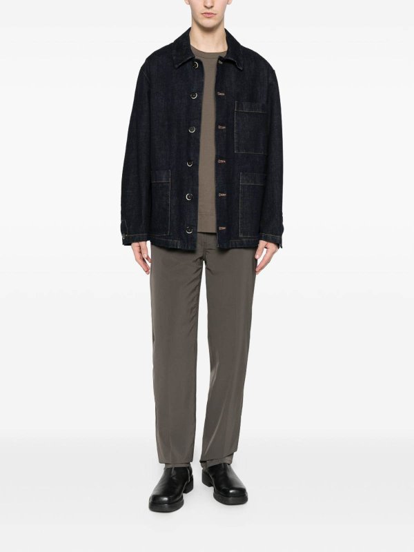 The Best Shops EMPORIO ARMANI: ストレートジーンズ - ストレートジーンズ - ブラウン