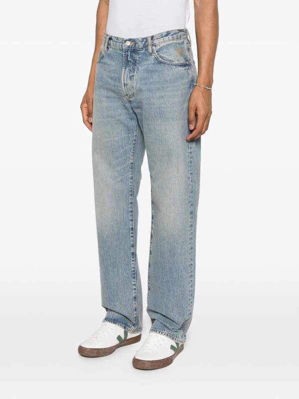 EMPORIO ARMANI: ストレートジーンズ online - ストレートジーンズ - ブルー