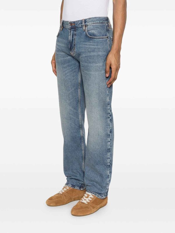 The Best Shops EMPORIO ARMANI: ストレートジーンズ - ストレートジーンズ - ブルー