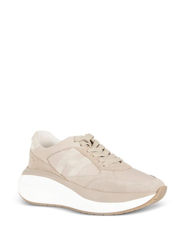 HOGAN: Chaussures de sport online - Baskets - Marron Clair