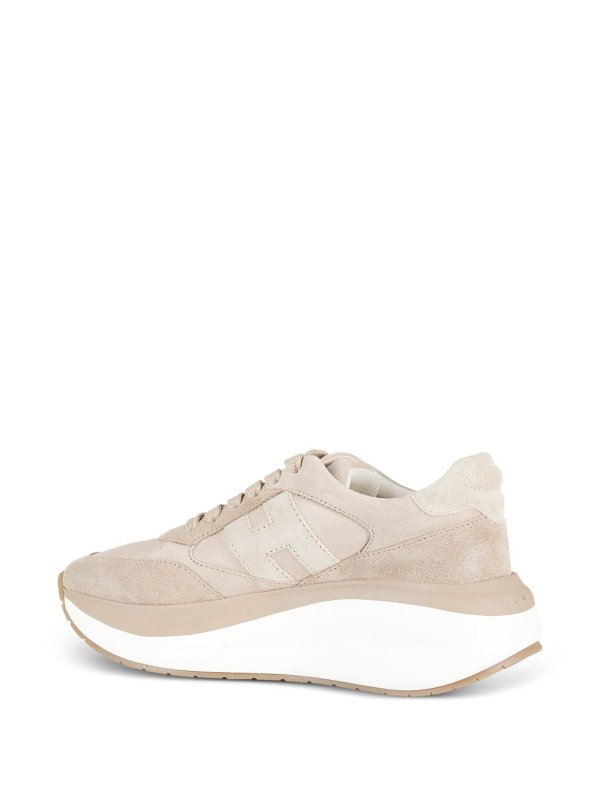 The Best Shops HOGAN: Chaussures de sport - Baskets - Marron Clair