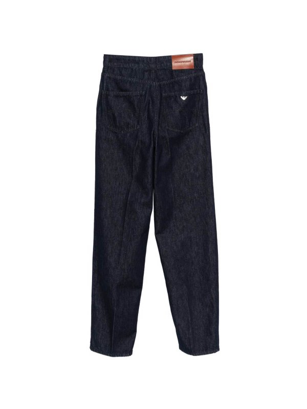 EMPORIO ARMANI: ストレートジーンズ online - ストレートジーンズ - ブルー