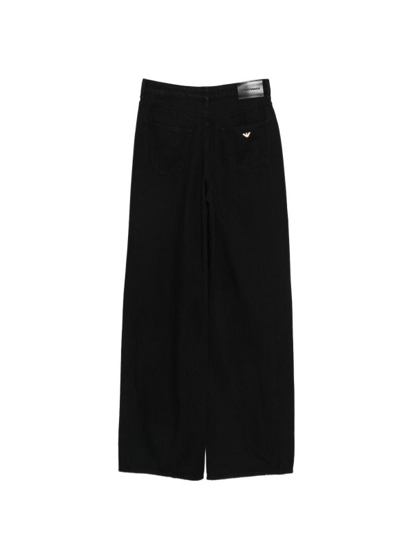 EMPORIO ARMANI: ストレートジーンズ online - ストレートジーンズ - 黒