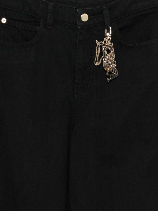 The Best Shops EMPORIO ARMANI: ストレートジーンズ - ストレートジーンズ - 黒