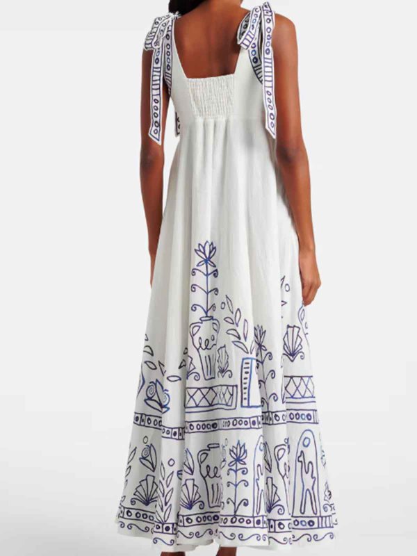 The Best Shops ALEMAIS: Maxi robe - Maxi Robe - Blanc