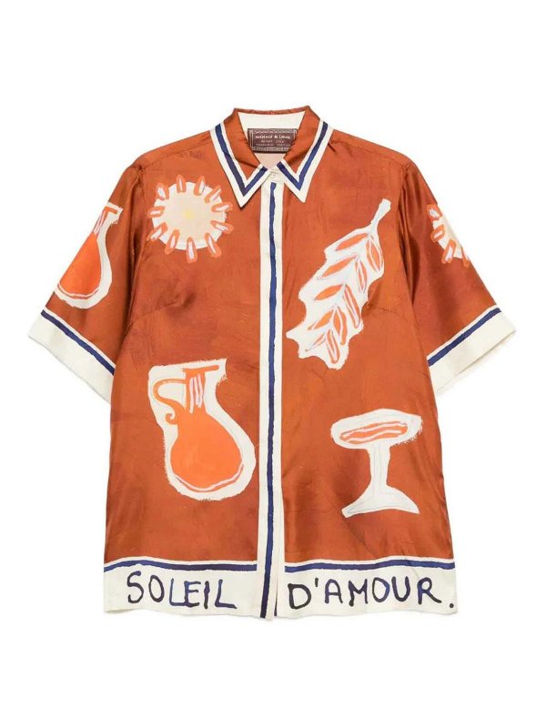 ALEMAIS: Camisas - Camisa - Rojo