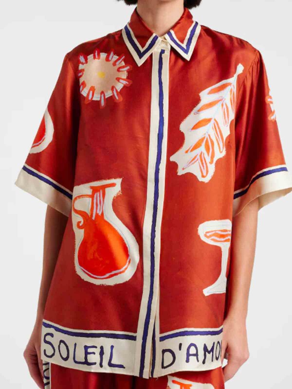 The Best Shops ALEMAIS: Camisas - Camisa - Rojo