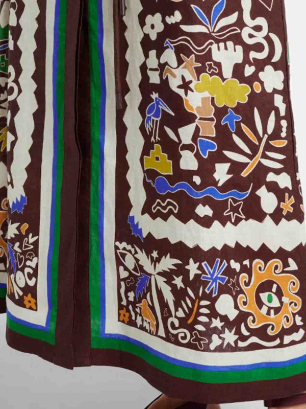 The Best Shops ALEMAIS: Maxi Robe - Multicolore