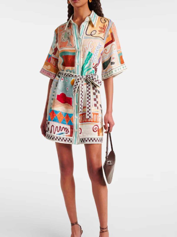 ALEMAIS: short dresses online - Dress