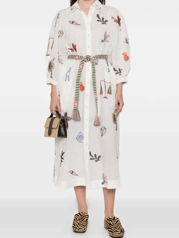 ALEMAIS: Maxi robe online - Maxi Robe - Blanc