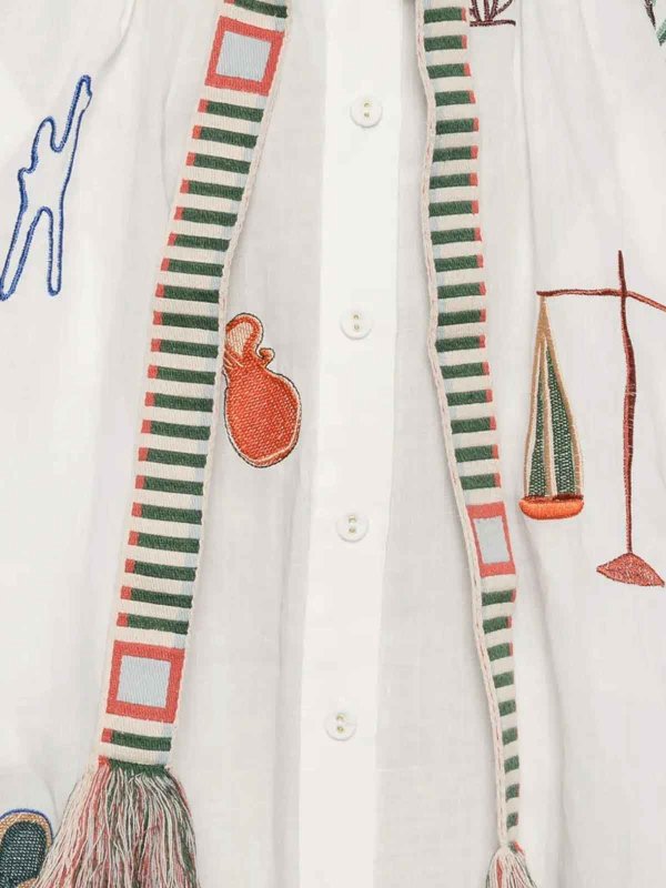 ALEMAIS buy online Maxi Robe - Blanc