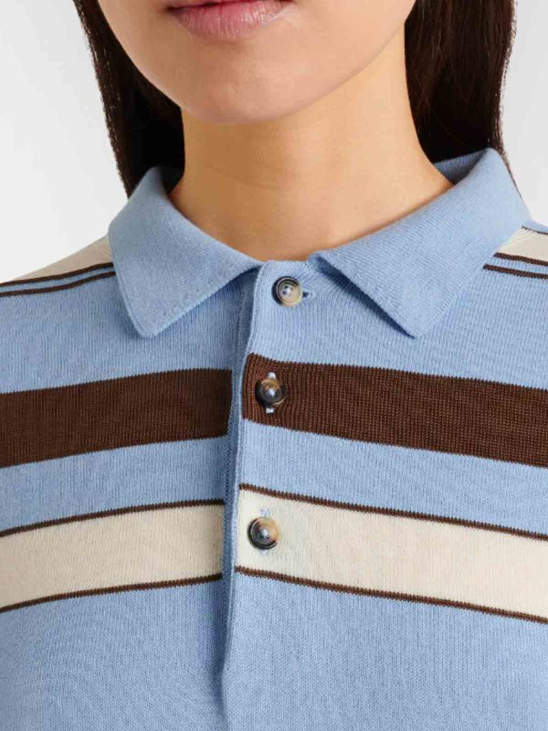 Striped Polo Shirt Replica 
online: J.W. ANDERSON