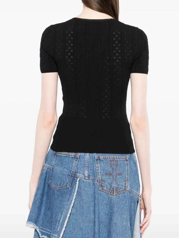 The Best Shops J.W. ANDERSON: t-shirt - T-shirt Con Ricamo