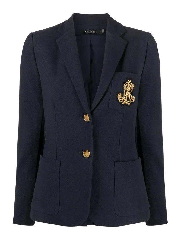 LAUREN RALPH LAUREN: Vestes de cost.mes
 - Blazer - Bleu