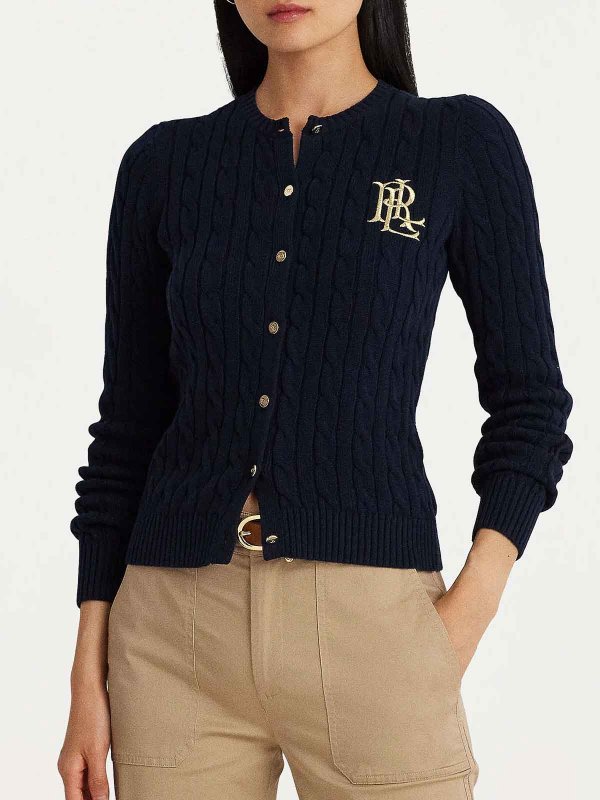 LAUREN RALPH LAUREN: cardigans online - Cardigan