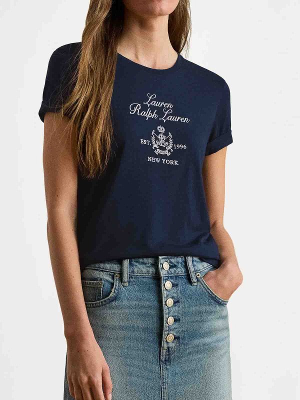 LAUREN RALPH LAUREN: T-shirts online - T-Shirt - Blau