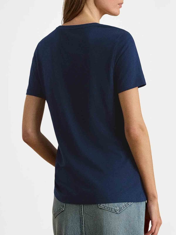 The Best Shops LAUREN RALPH LAUREN: T-shirts - T-Shirt - Blau