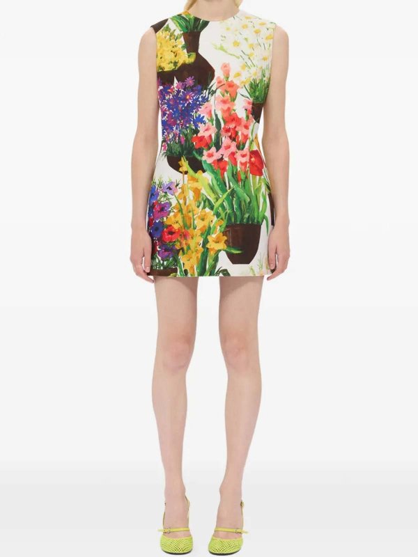 Vestido Corto - Multicolor Replica 
online: m.s.g.m.