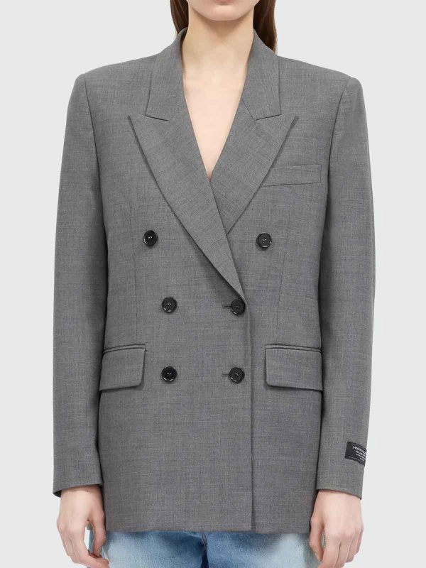 The Best Shops m.s.g.m.: Vestes de costume - Blazer - Gris