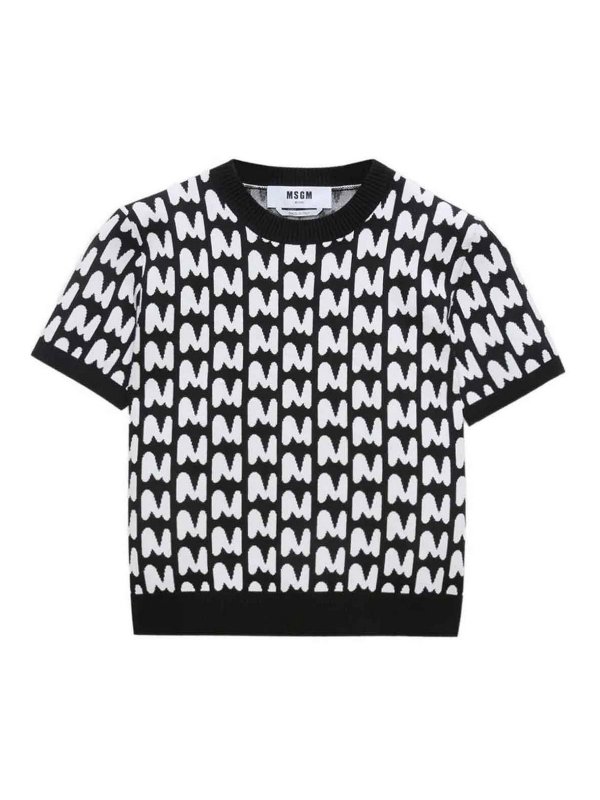 m.s.g.m.: crew necks - Crewneck