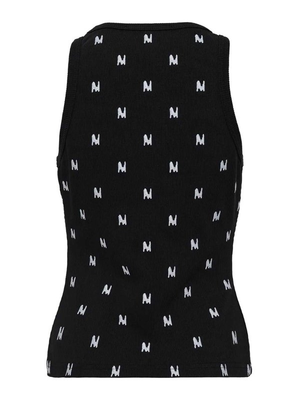 m.s.g.m.: Tops und Tank Tops online - Top - Schwarz