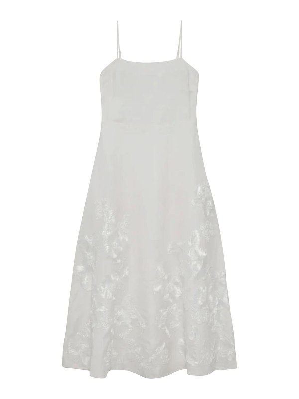 JONATHAN SIMKHAI: Cocktailkleider - Cocktailkleid - Weiß