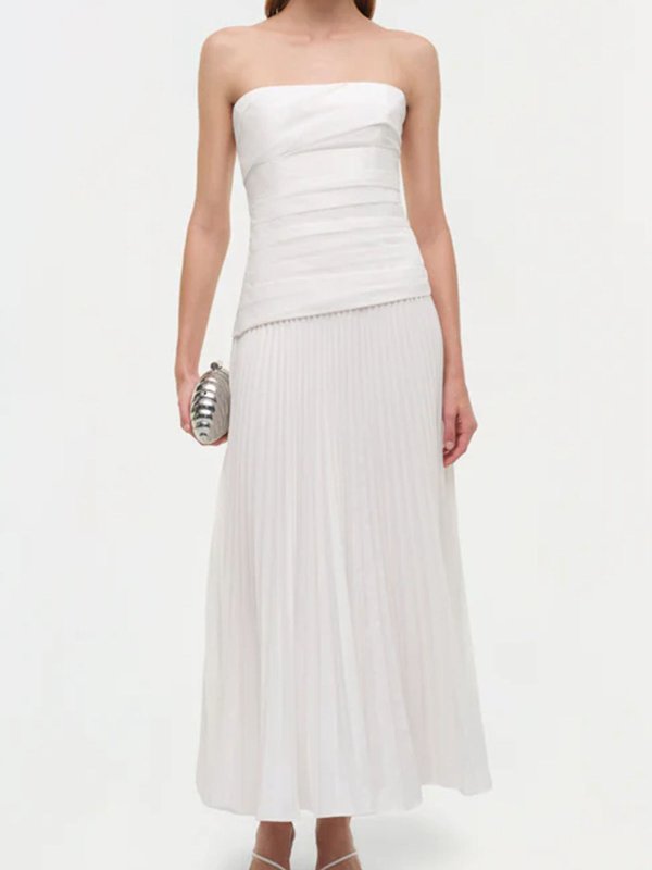 JONATHAN SIMKHAI: Maxi robe online - Maxi Robe - Blanc