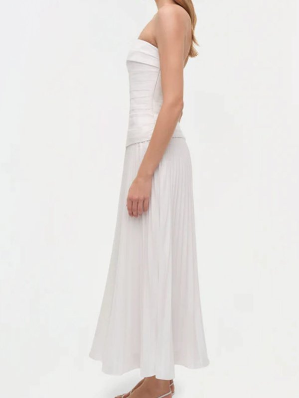 The Best Shops JONATHAN SIMKHAI: Maxi robe - Maxi Robe - Blanc