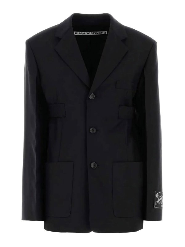 ALEXANDER WANG: Blazer - Blazer - Negro