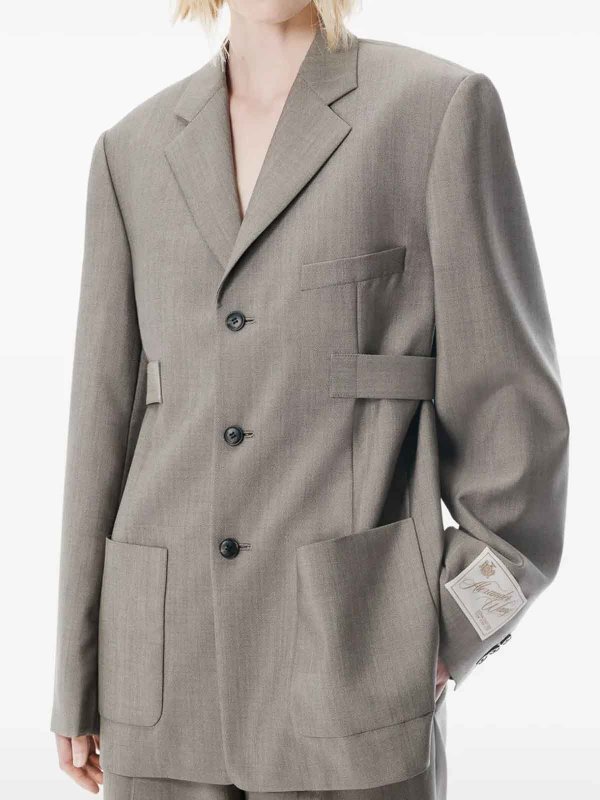 The Best Shops ALEXANDER WANG: blazers - Jacket With Logo