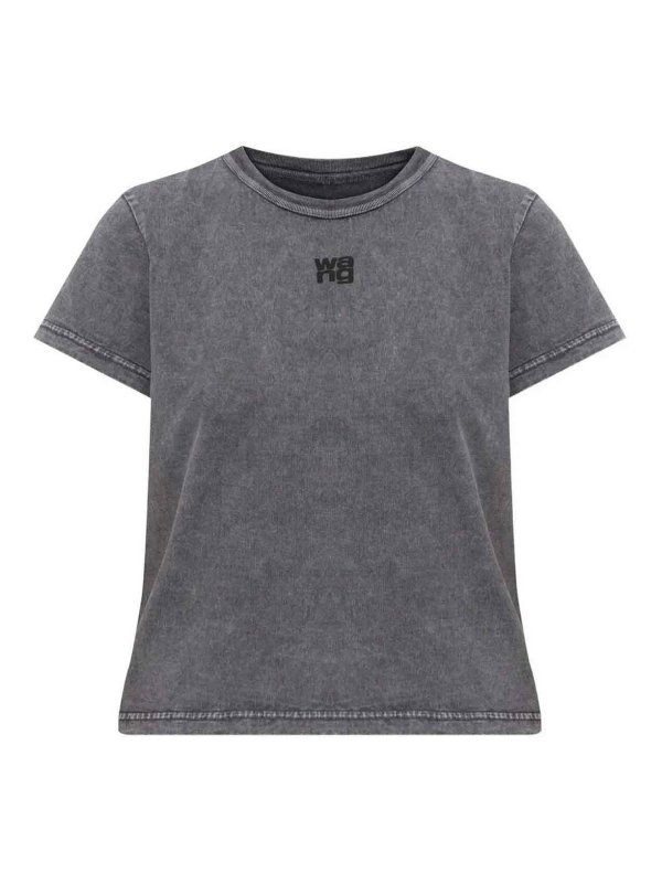 ALEXANDER WANG: Camisetas - Camiseta - Gris