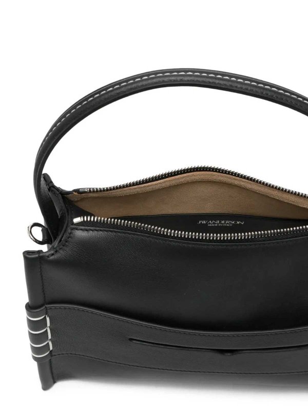 クロスボディバッグ - 黒 shop online: J.W. ANDERSON