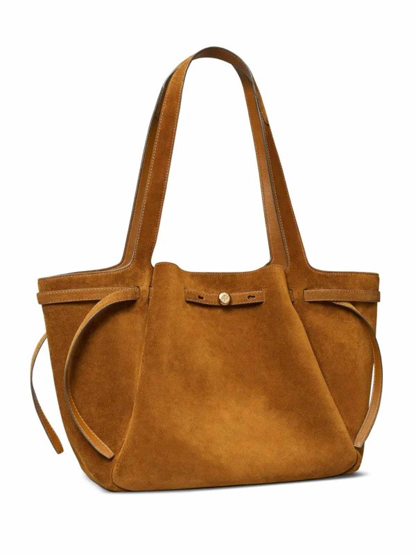 The Best Shops TORY BURCH: shopper - Borsa Shopping Romy in pelle scamosciata