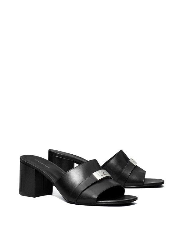 TORY BURCH: Zapatos chinelas - Chinelas - Negro