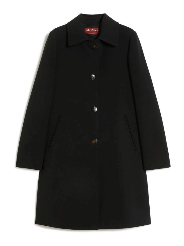 MAX MARA STUDIO: shirts - Max Mara Midi Coat Racconto