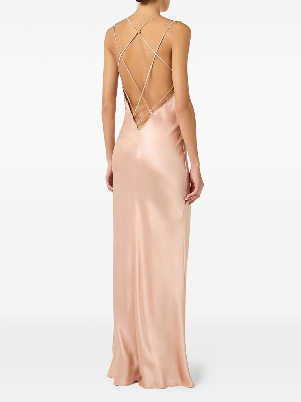 ELISABETTA FRANCHI: Robes de soirée online - Robe De Soirée - Couleur Chair