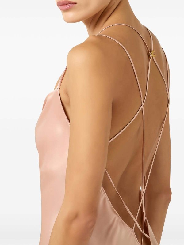 The Best Shops ELISABETTA FRANCHI: Robes de soirée - Robe De Soirée - Couleur Chair