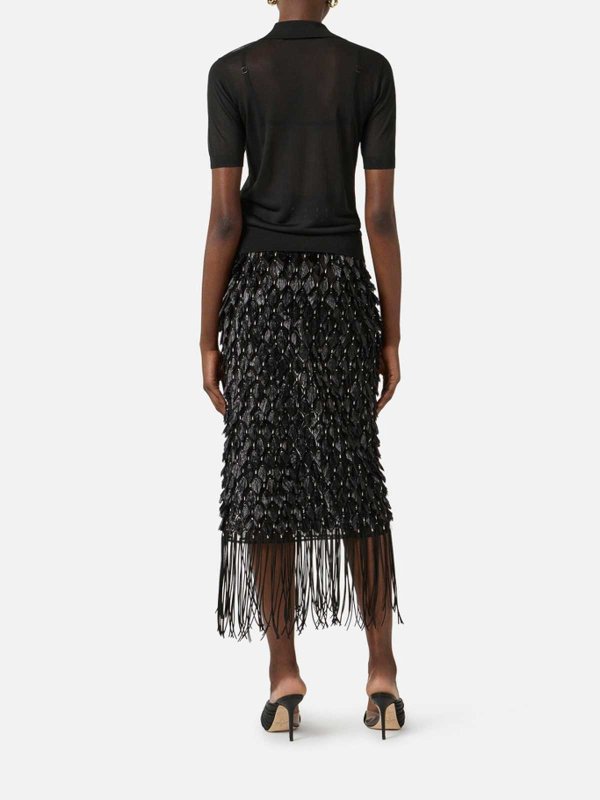 ELISABETTA FRANCHI: ポロシャツ online - ポロシャツ - 黒