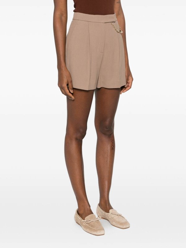 ショートパンツ - ダークグレー shop online: ELISABETTA FRANCHI