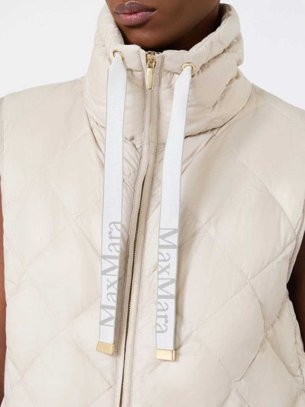 Padded Vest In Water-Repellent Nylon Canvas Replica 
online: MAX MARA THE CUBE