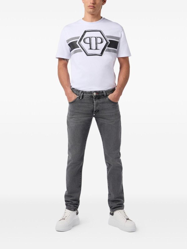 PHILIPP PLEIN: straight leg jeans online - Straight Jeans