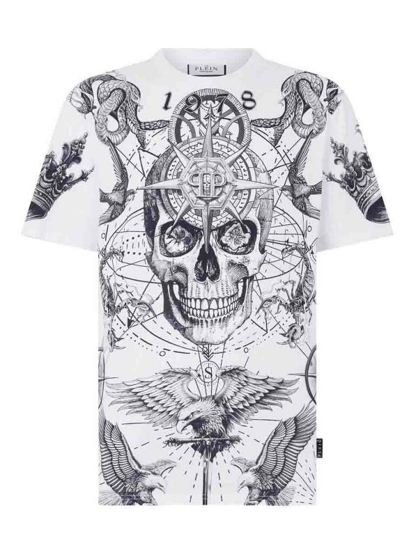 PHILIPP PLEIN: t-shirts - T-Shirt With Print