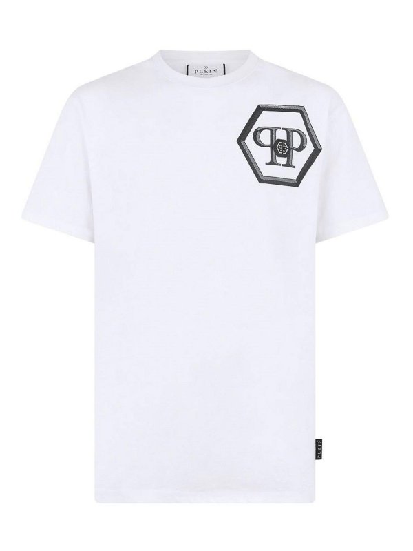 PHILIPP PLEIN: T-shirts - T-Shirt - Blanc