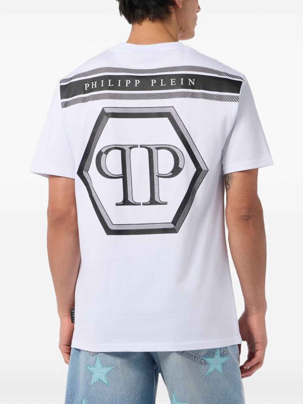 The Best Shops PHILIPP PLEIN: T-shirts - T-Shirt - Blanc