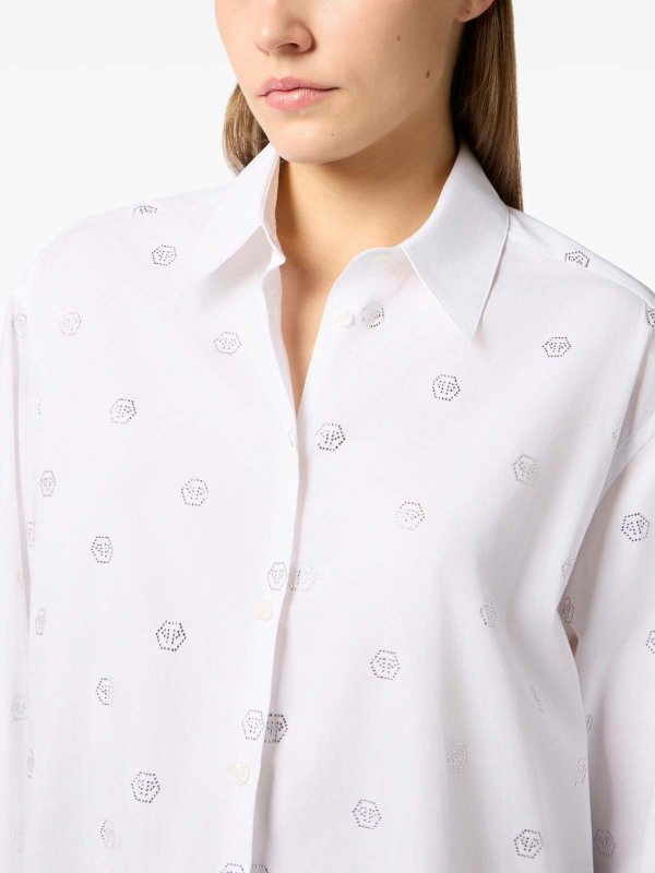 PHILIPP PLEIN: Camisas online - Camisa - Blanco
