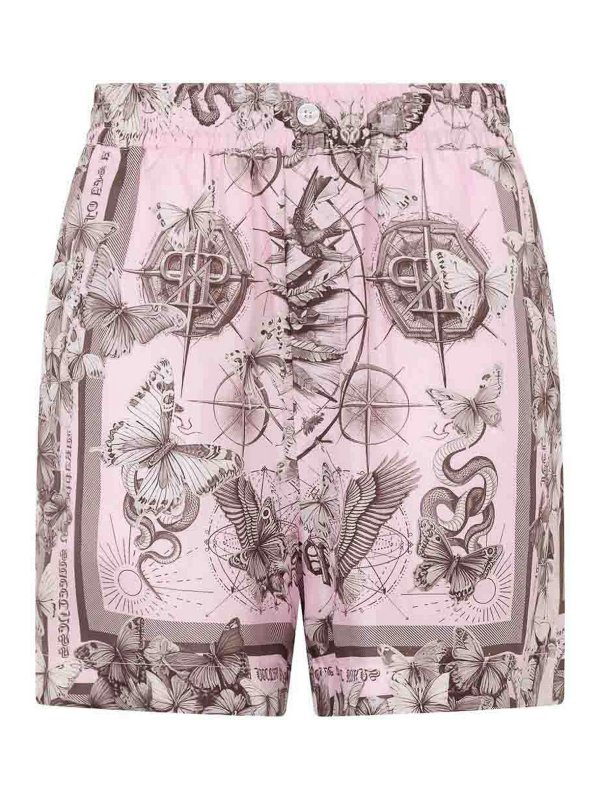 PHILIPP PLEIN: Shorts - Short - Couleur Chair