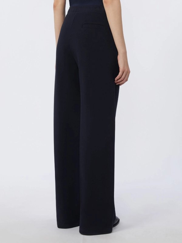Bali Wide-Leg Jersey Trousers Replica 
online: S MAX MARA