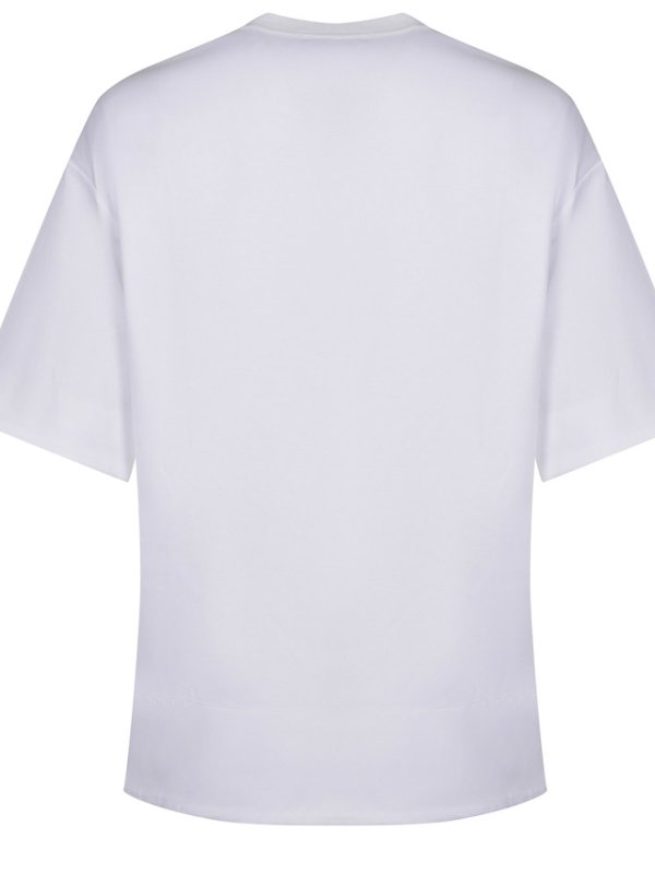 Max Mara: T-shirts online - T-Shirt - Weiß